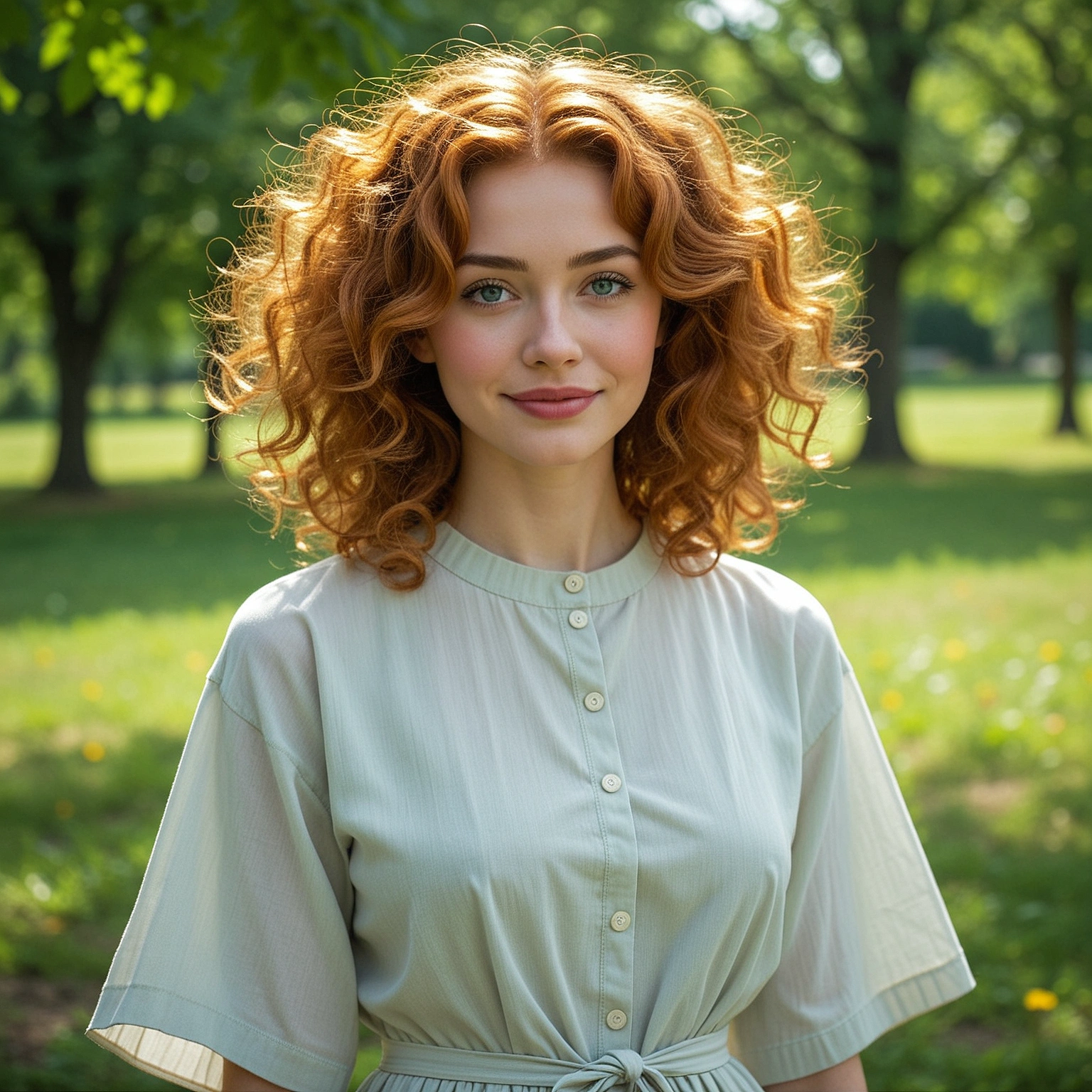 Outdoor summer photo test